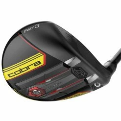 New And Used Cobra King SpeedZone Black/Yellow Fairway Wood Golf Clubs -Bats Elegant store cobra king speedzone black yellow fairway wood 4